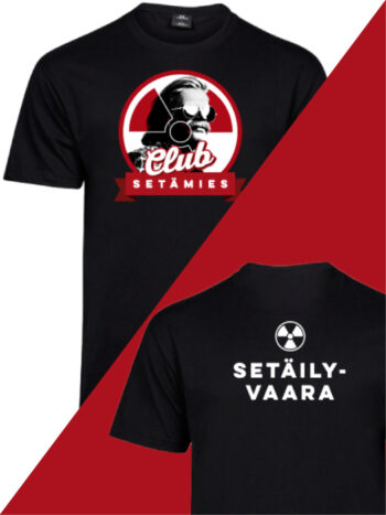 Club setämies Säteilyvaara t-paita